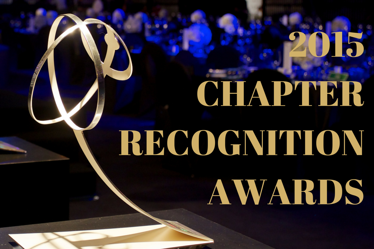 2015 CHAPTER RECOGNITION AWARDS
